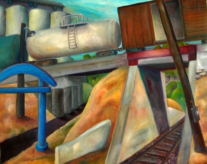 C Street Underpass Sacramento, Art by Stuart Schulz